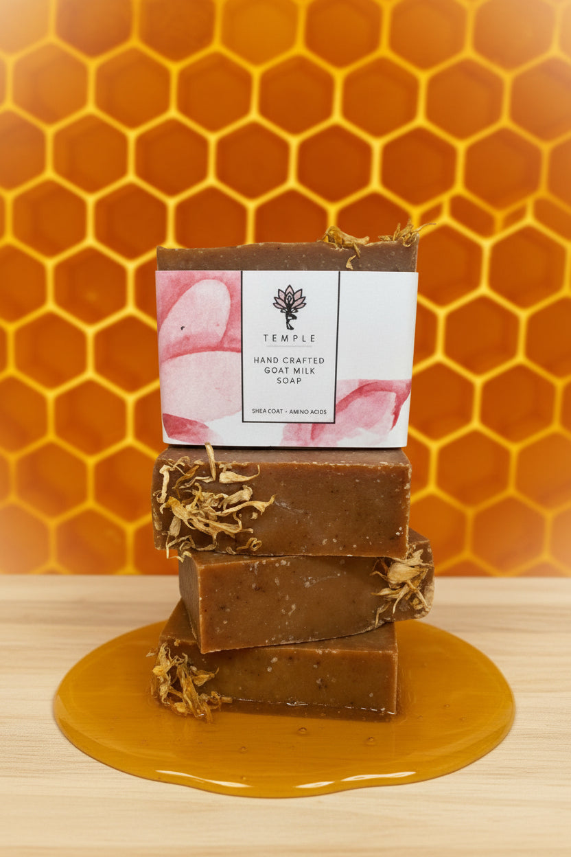 Turmeric + Honey Goat Milk Soap
